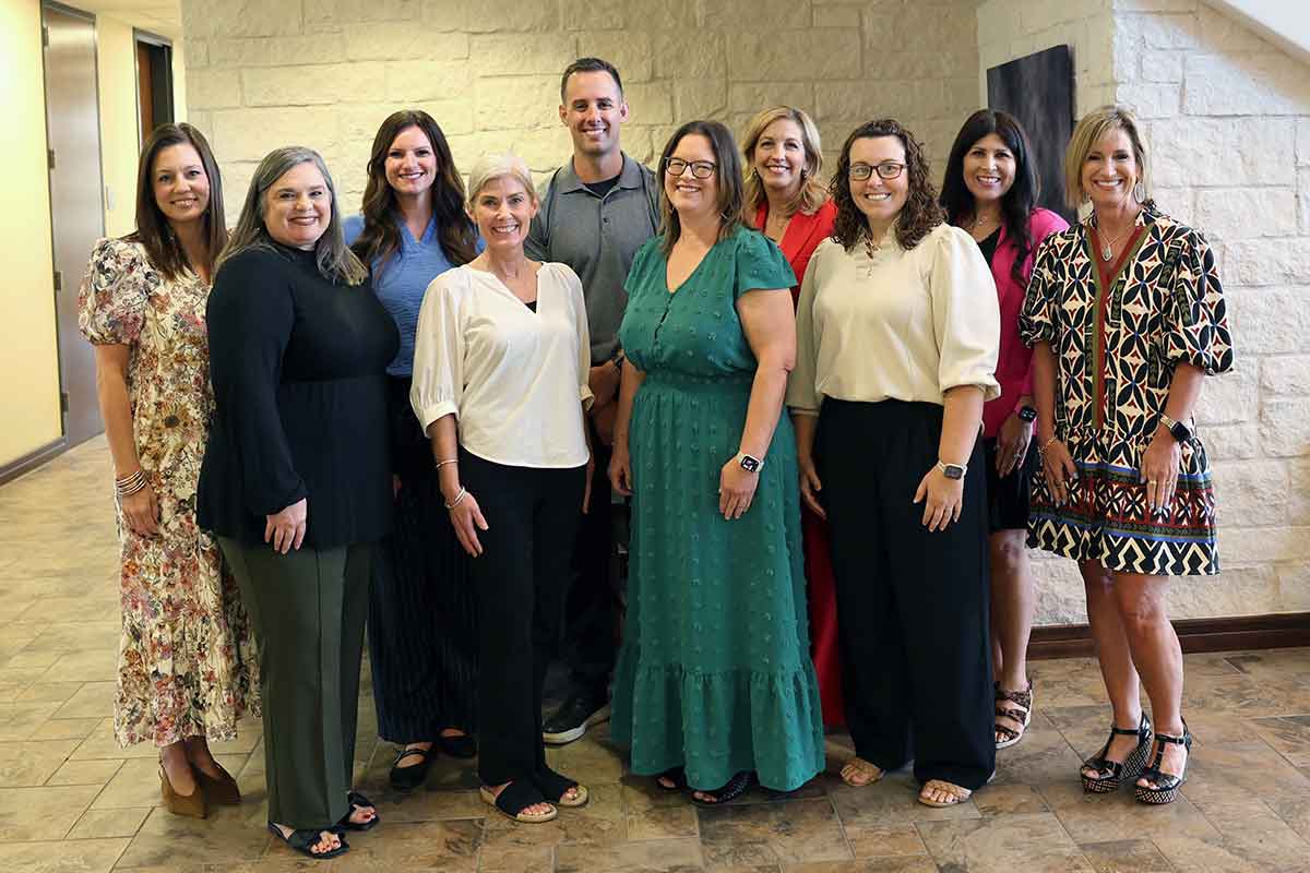 A group photo of Midway ISD principals.