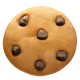 Een icoon van een cookie