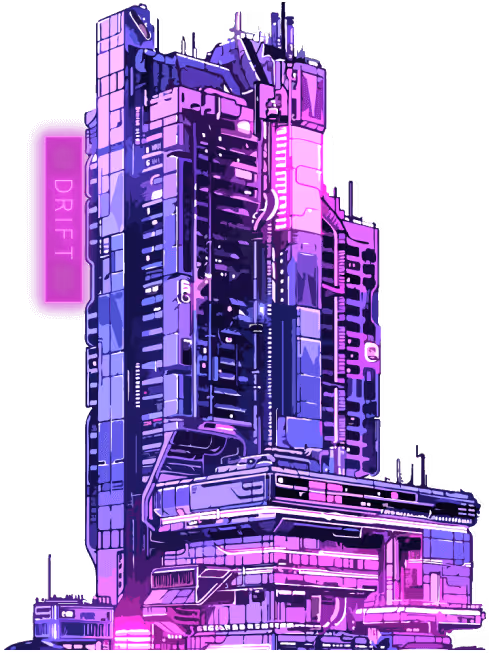 drawing of a skyscraper