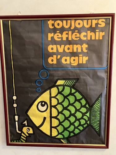 Cover mit Fisch, toujours réfléchir avant d'agir