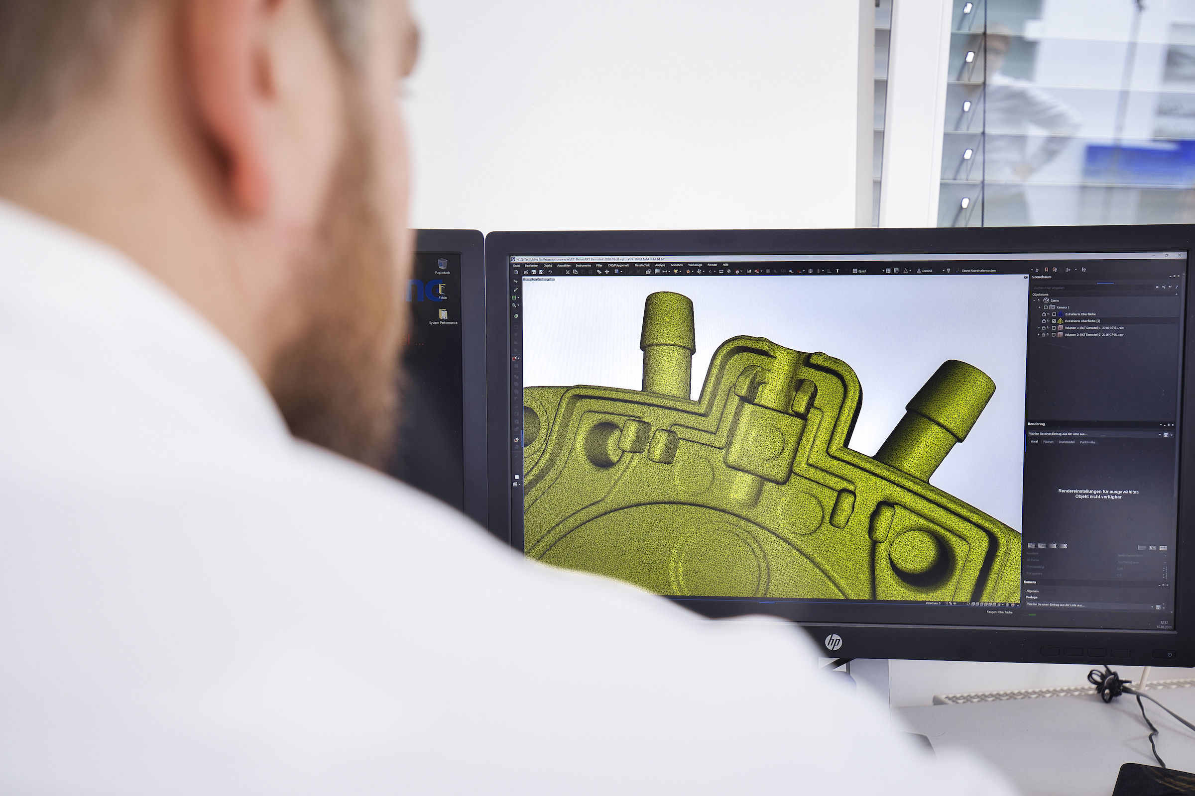 Reverse Engineering per CT-Scan und 3D-Digitalisierung bei Q-Tech Roding