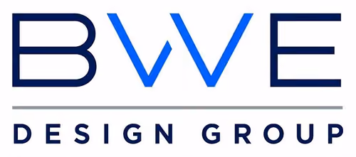 BWE Design Group logo, to homepage.