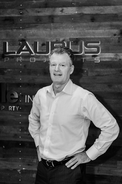 Managing Director, Brian Hood, at the Sydney office space