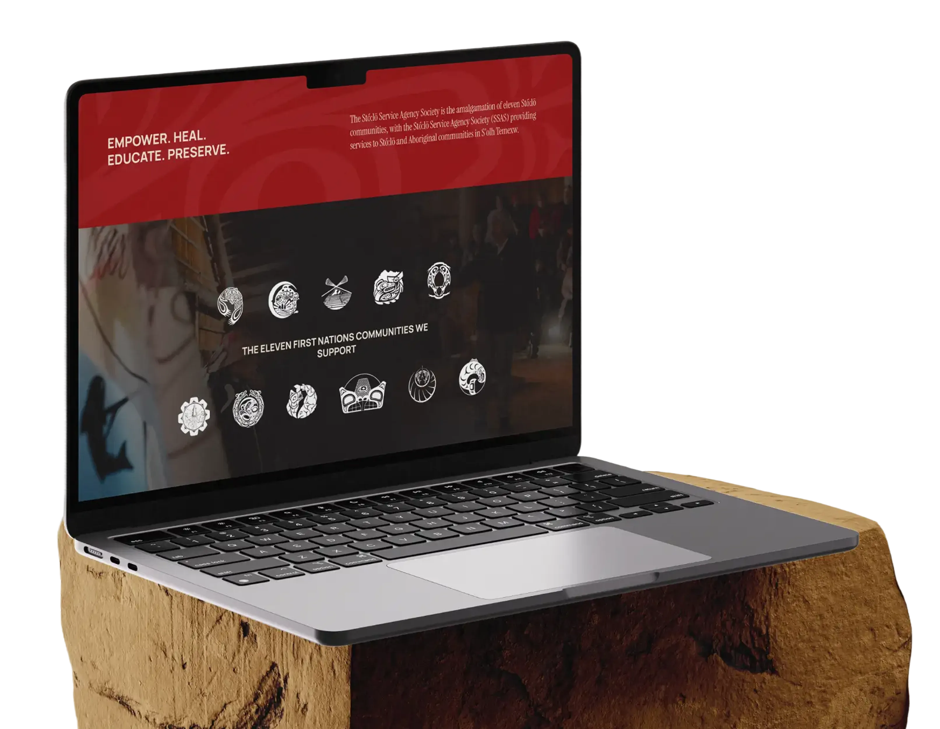 Stó:lō Service Agency Society Website Mock Up