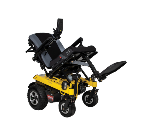 Bounder 450 heavy duty all-terrain RWD power wheelchair