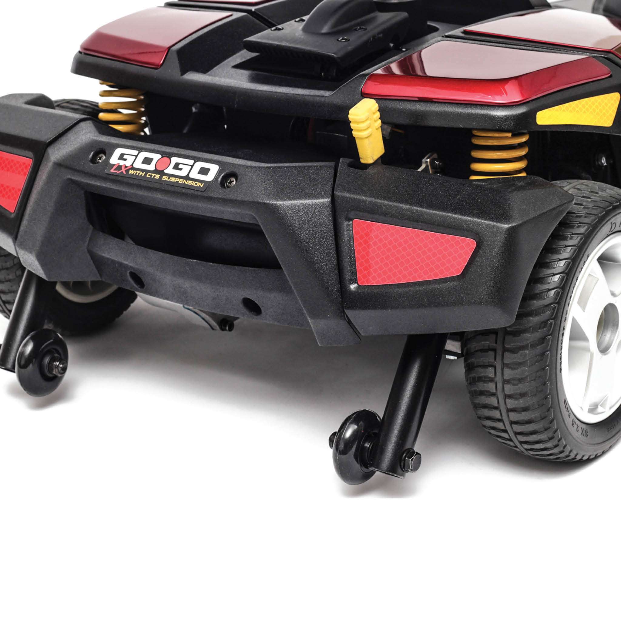 Pride Go-Go LX Comfort-Trac Suspension detail