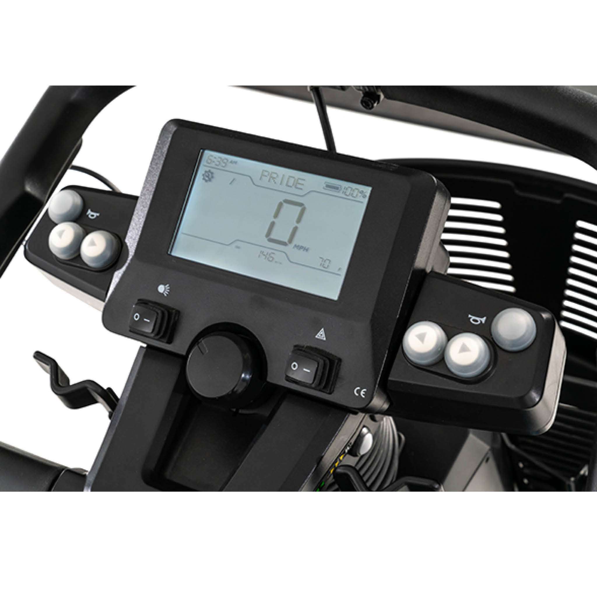 Pride Celebrity MFP water-resistant digital display