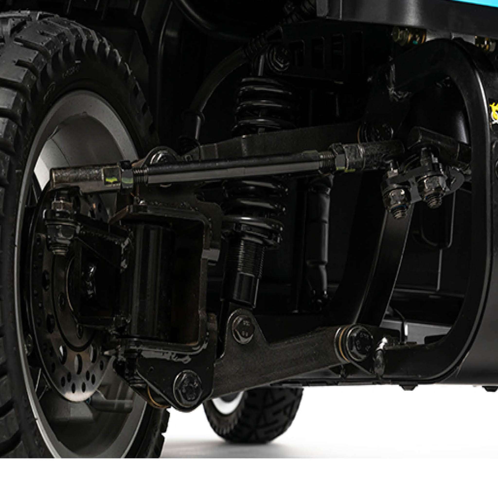 Pride Celebrity MFP full suspension detail