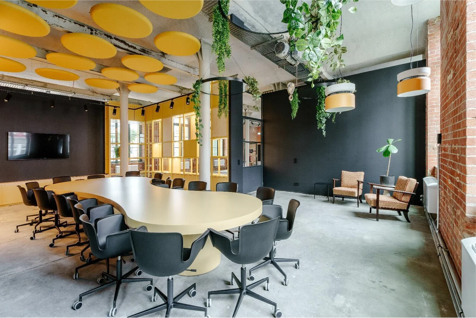 Die Fabrik Chemnitz interior office