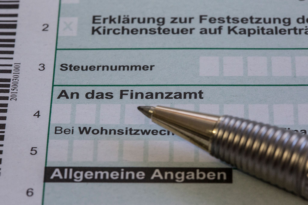 Image of tax document