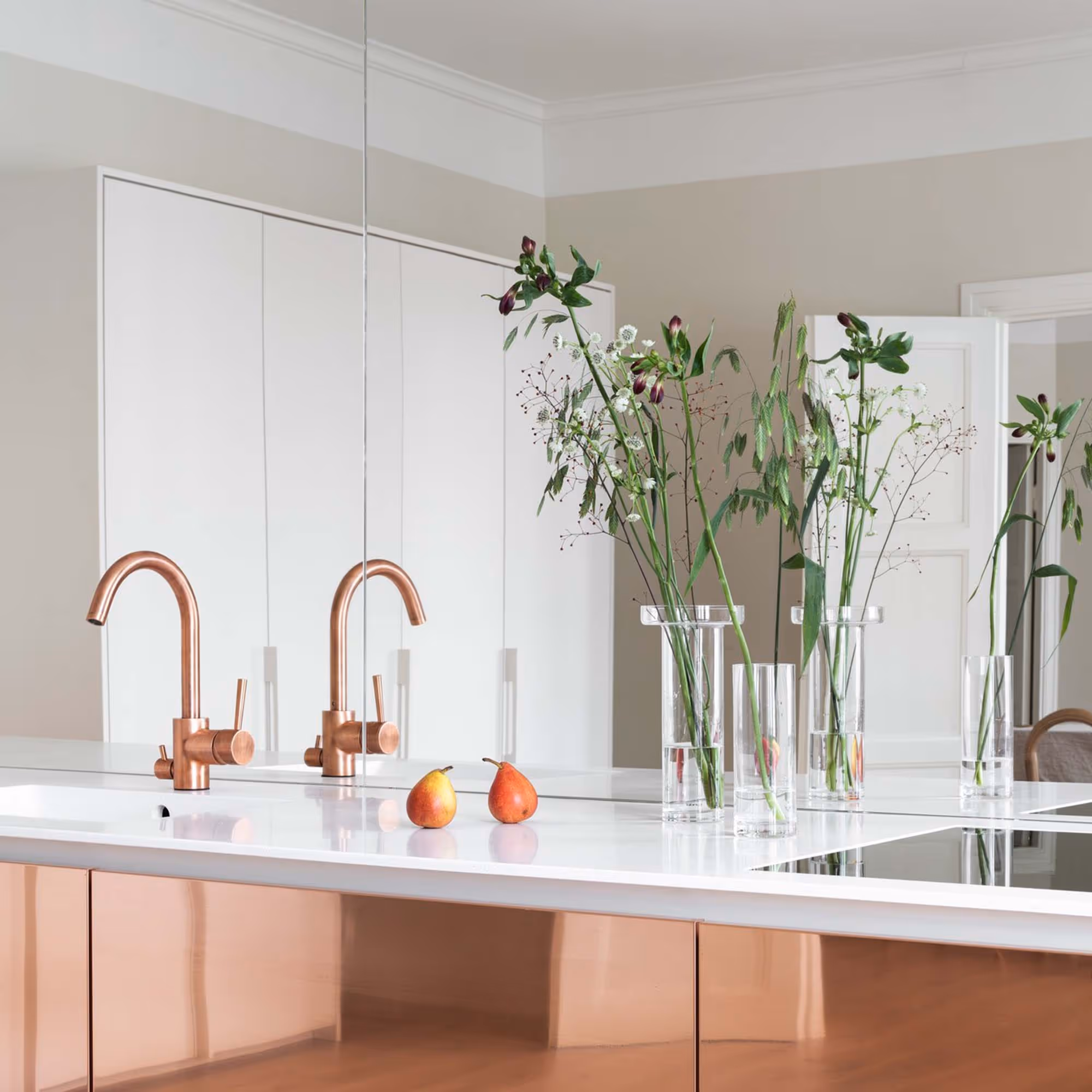 Kuparinen keittiökaluste