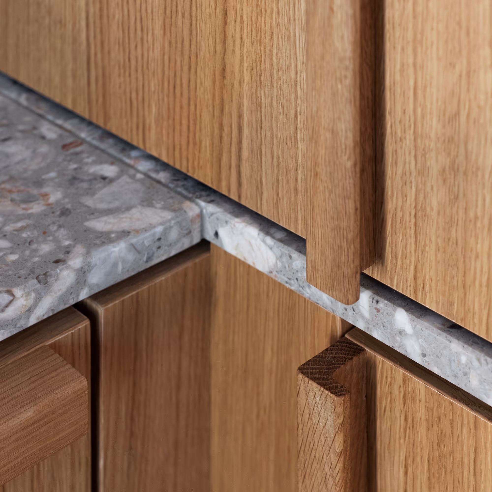 Tammiviilu keittiö kaappi