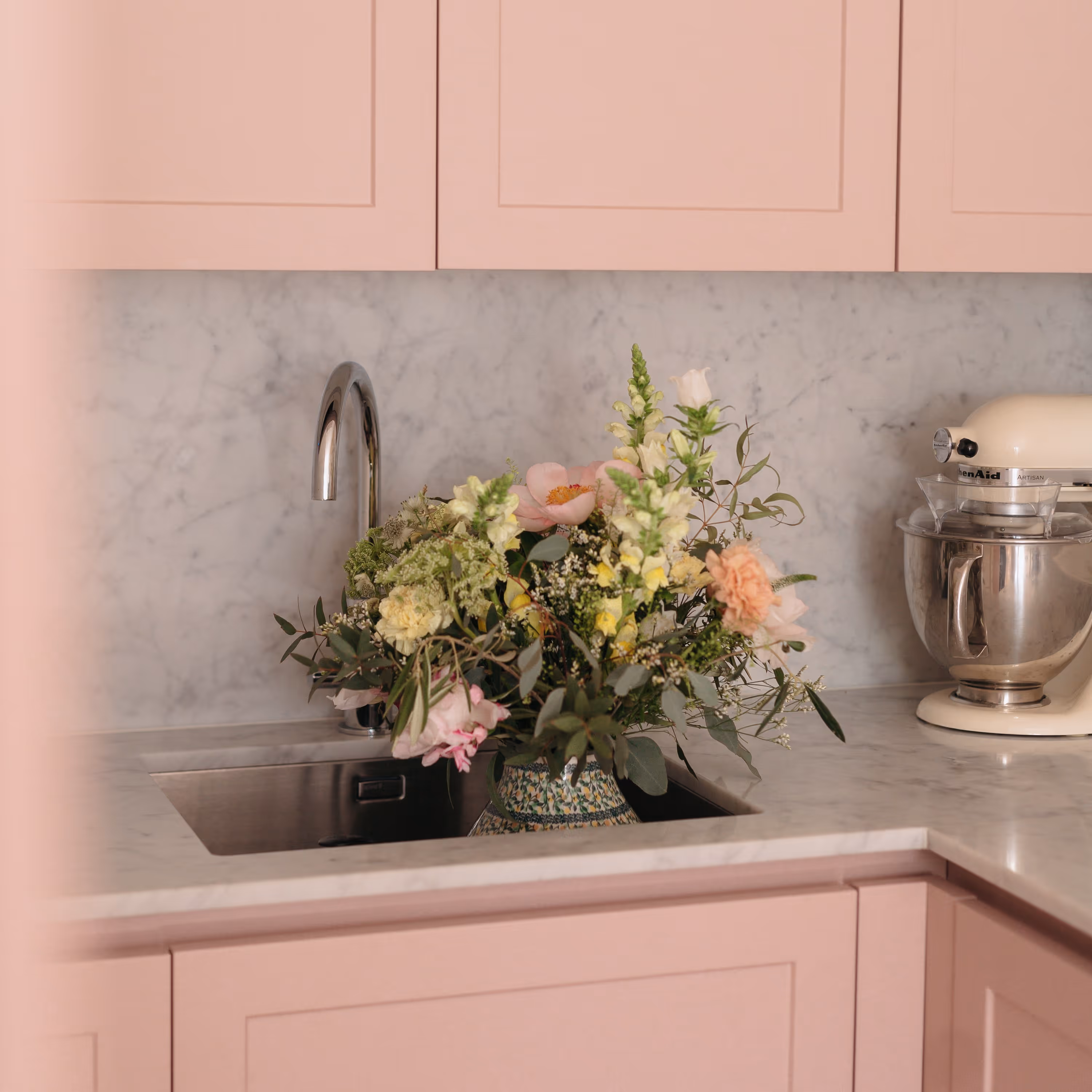 Tammiviilukeittiö, keittiö saareke