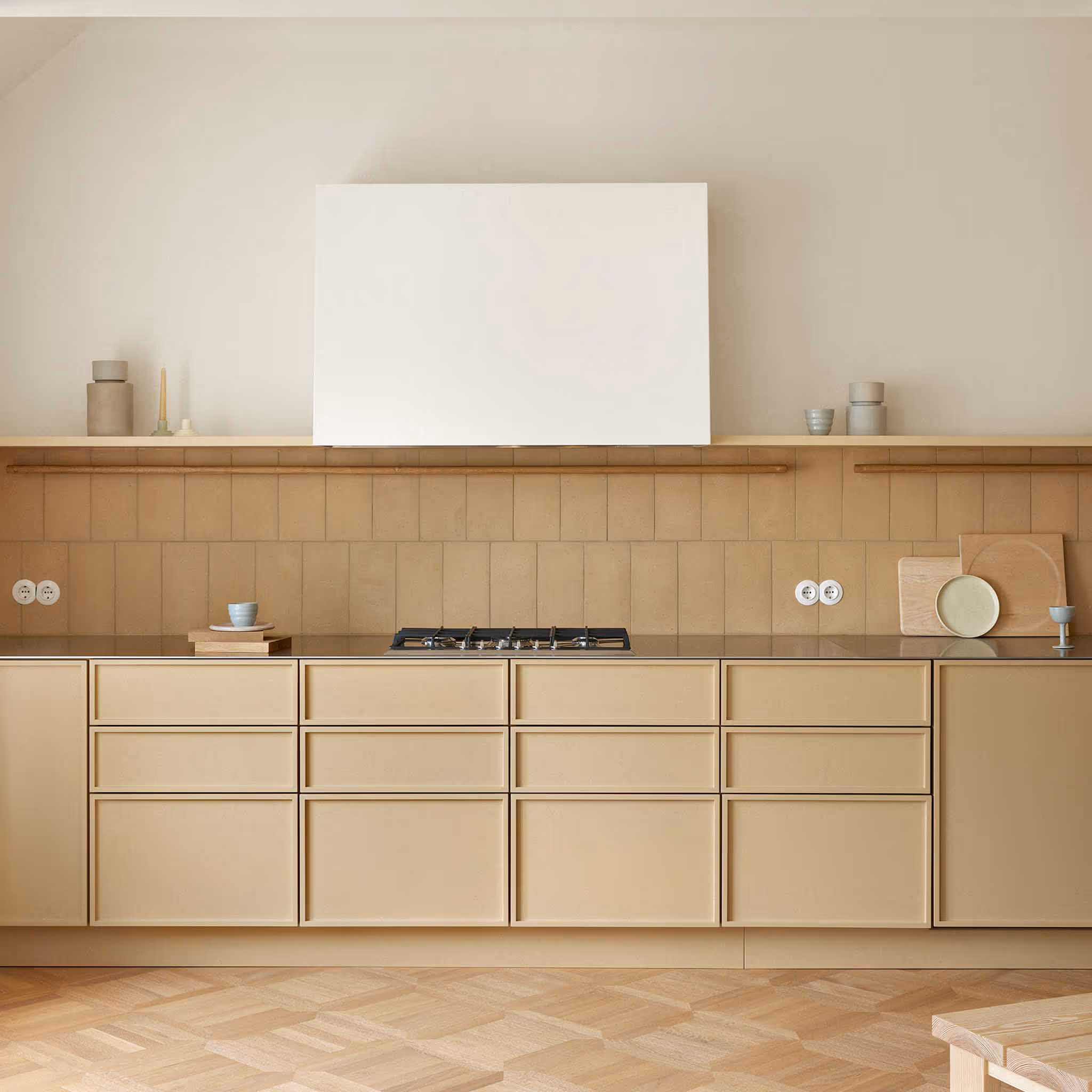 Tammiviilukeittiö, keittiö saareke