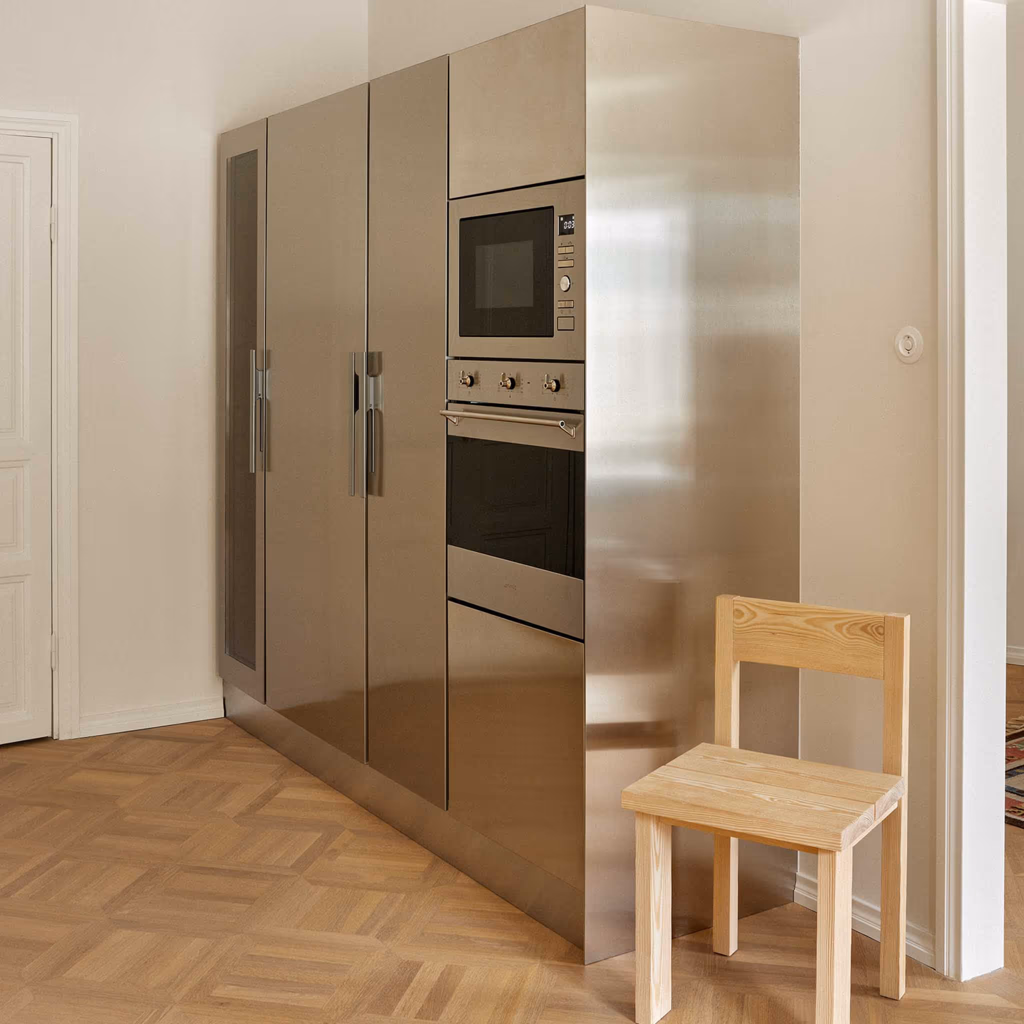 Tammiviilukeittiö, keittiö saareke