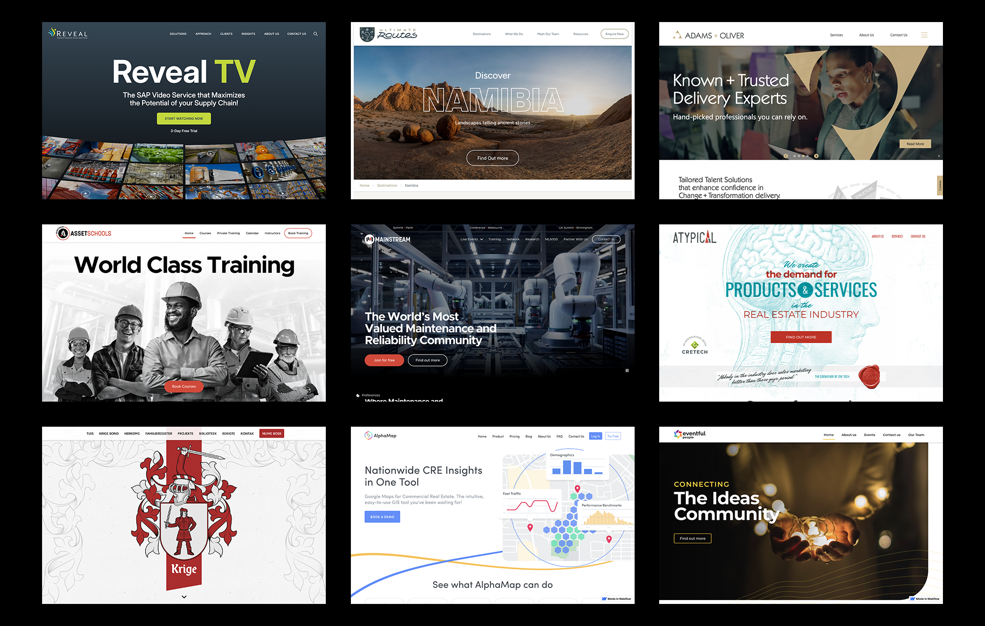 Selected Websites by Imar Krige cover image