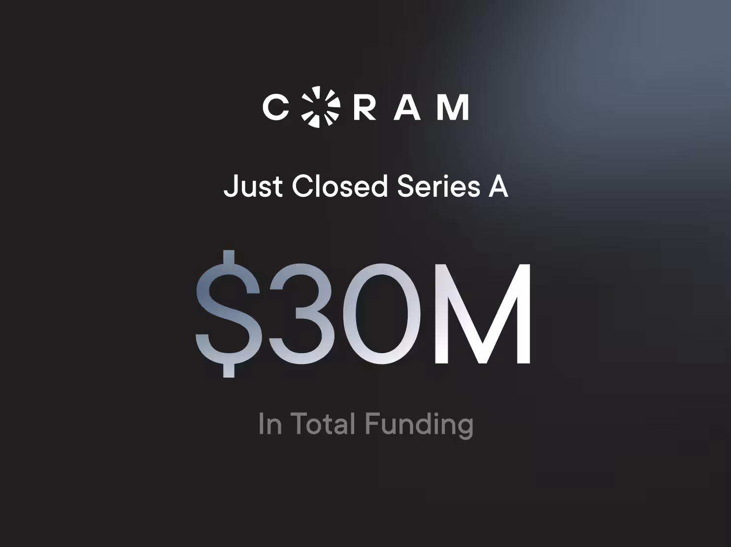 Coram Announces Series A Fundraise