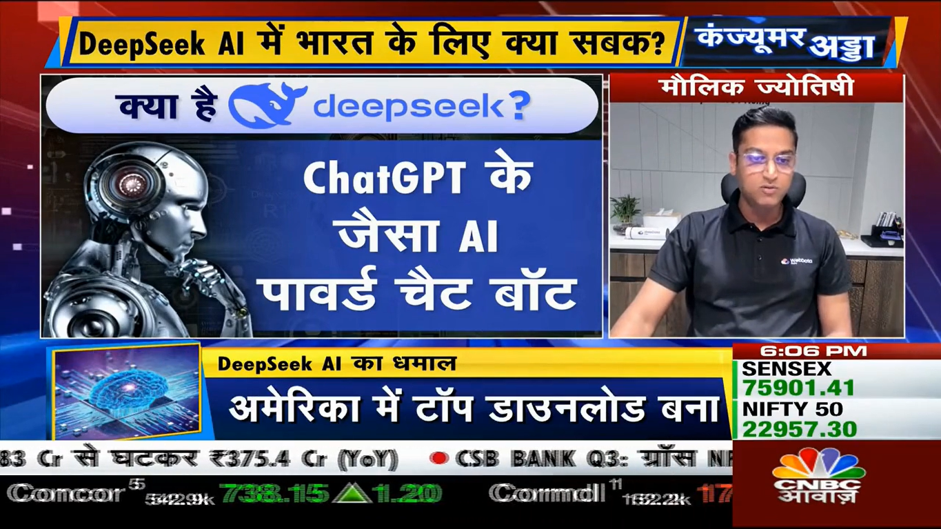 Maulik Jyotishi on CNBC: The Future of AI in Business