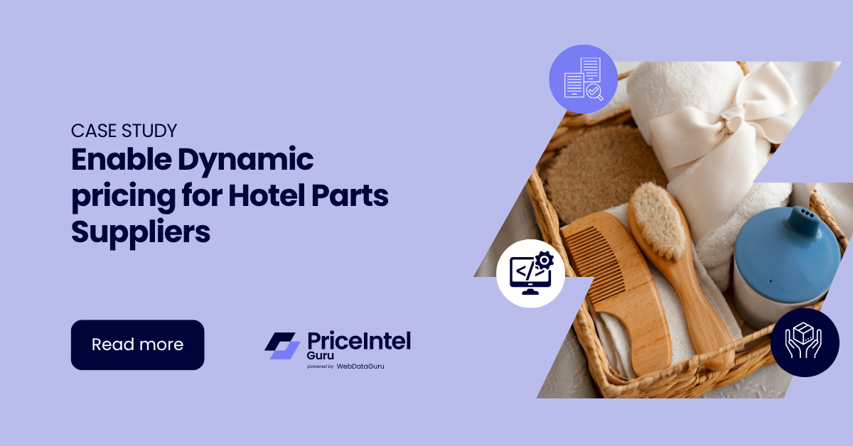 competitor price monitoring for hotel parts