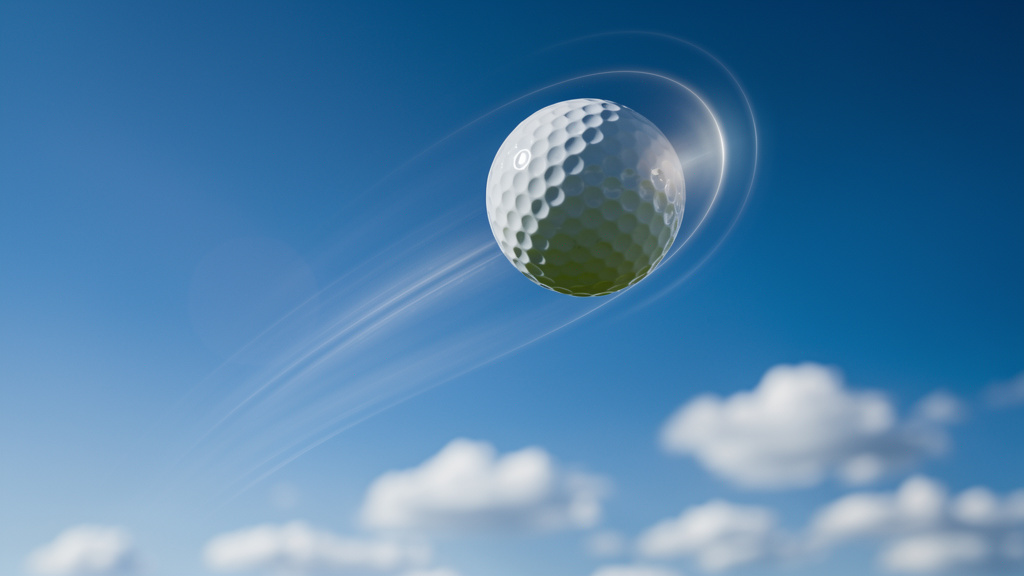 Optimal golf ball flight trajectory and launch