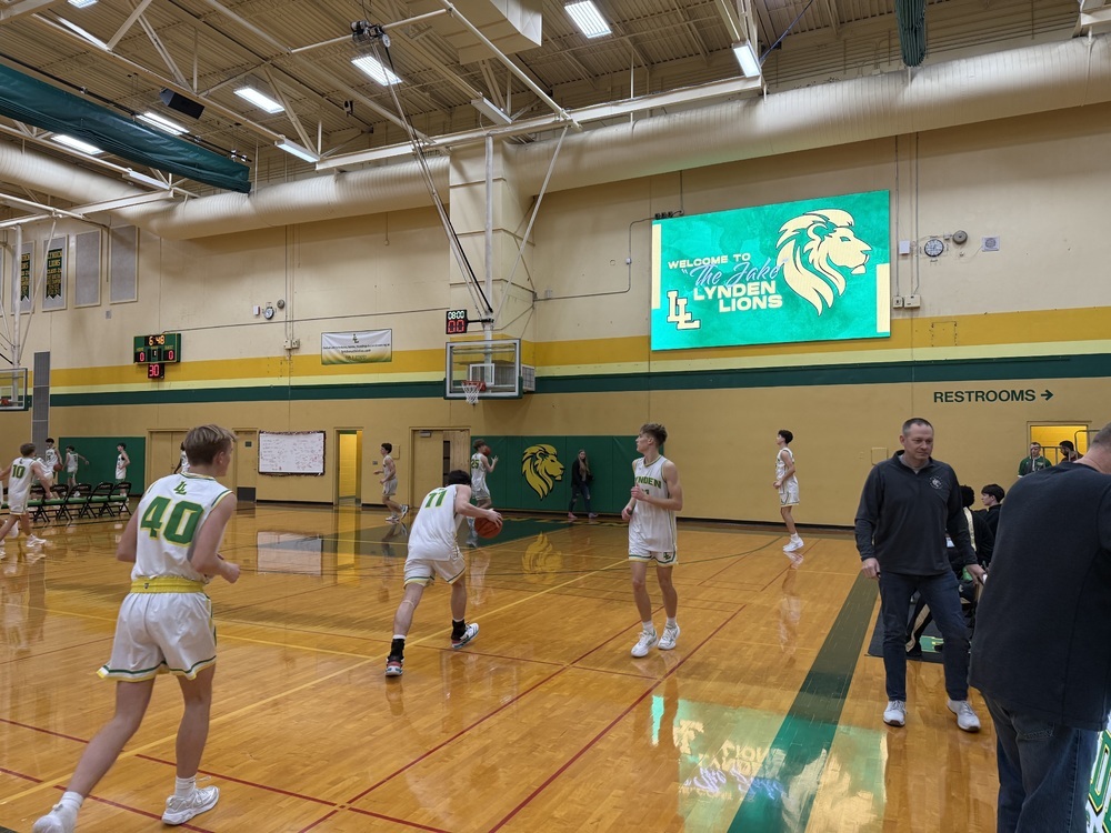 Lynden Basketball Scoreboard