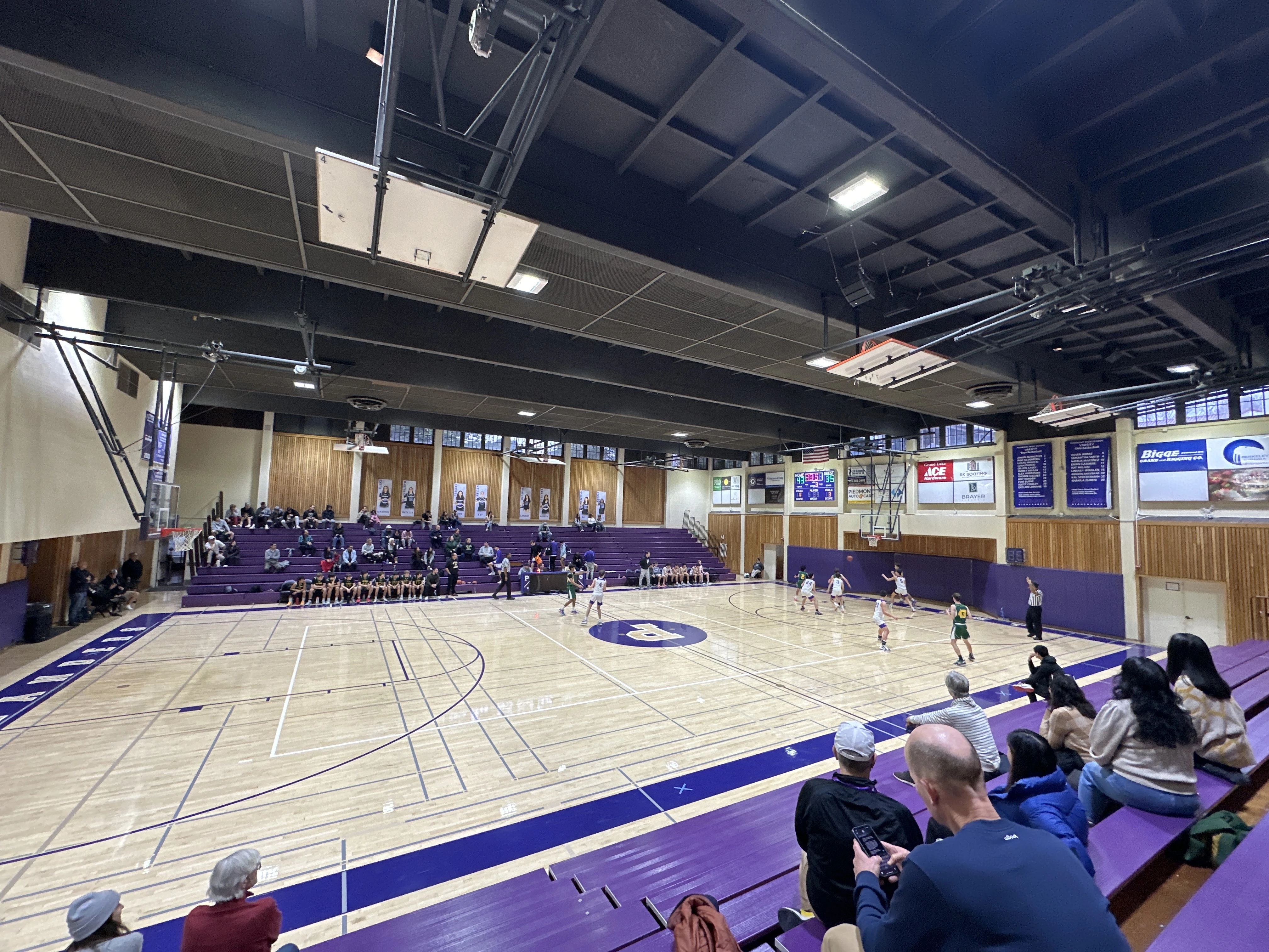 Piedmont High School gym