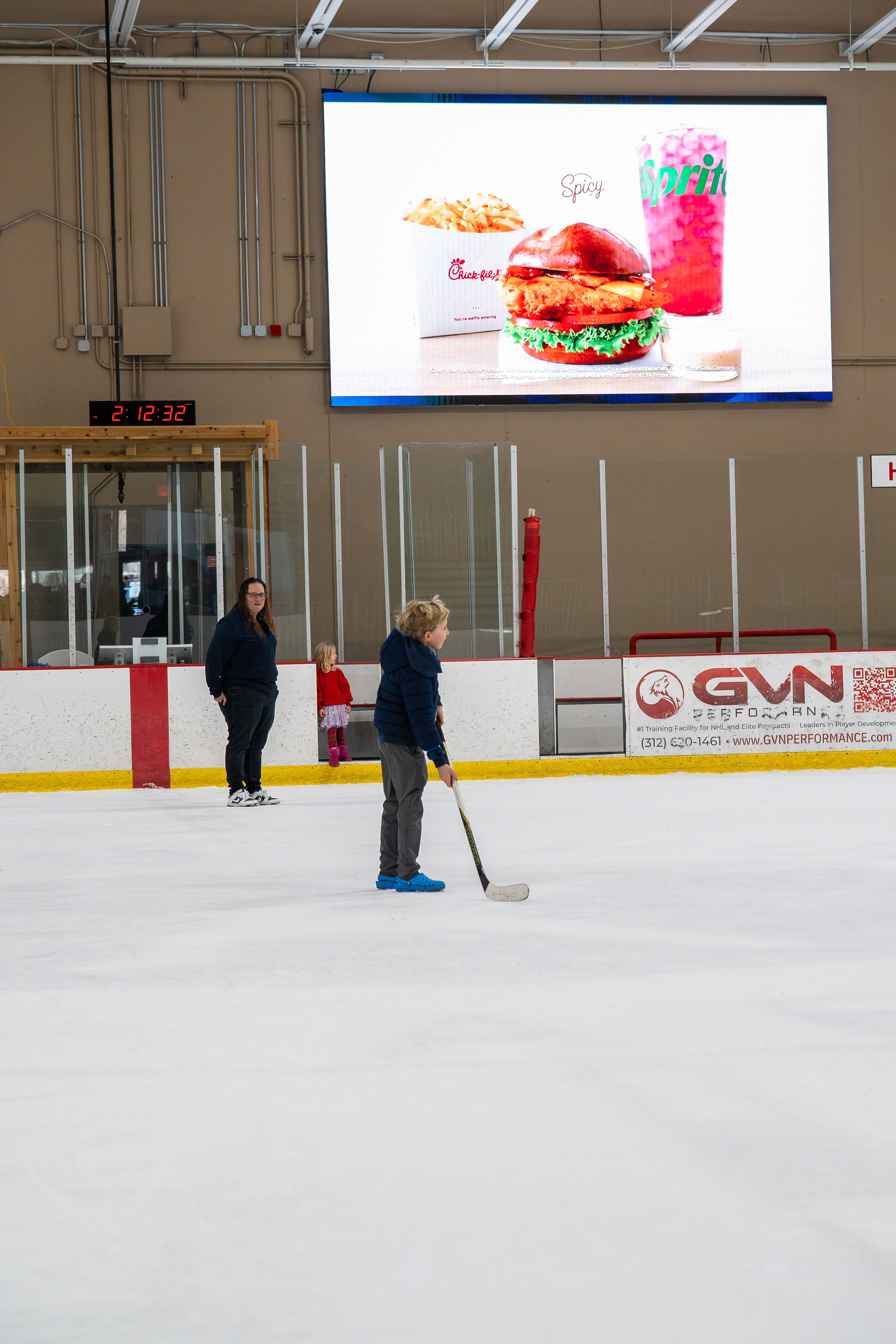 Chick-Fil-A - Premier sponsor at North Shore Ice Arena