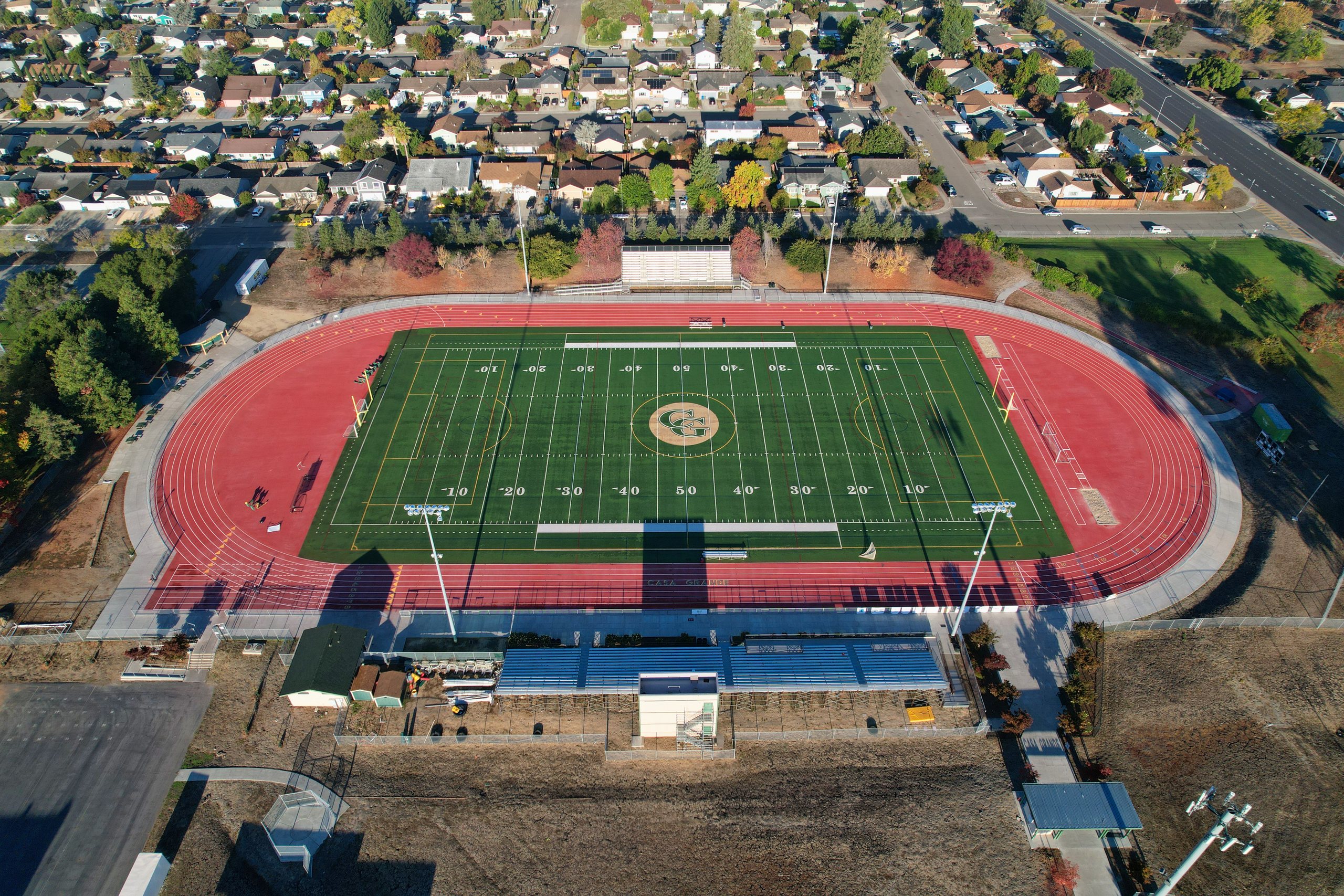 Casa Grande High School stadium scoreboard partner