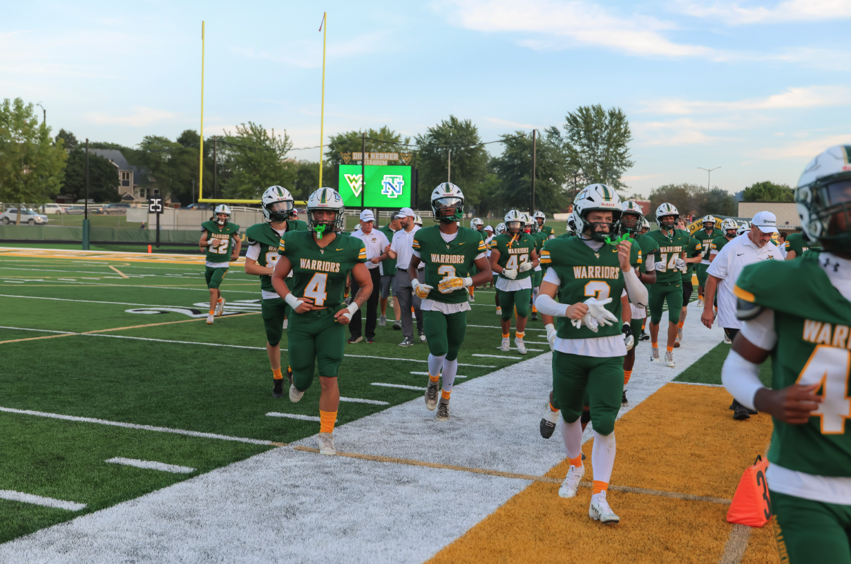 Waubonsie Valley football scoreboard for advertising football sponsorships