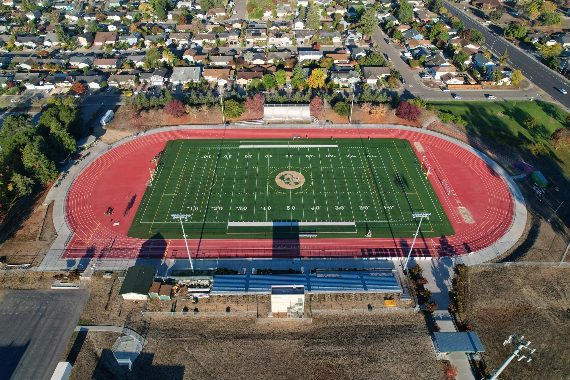 Casa Grande High School stadium scoreboard partner
