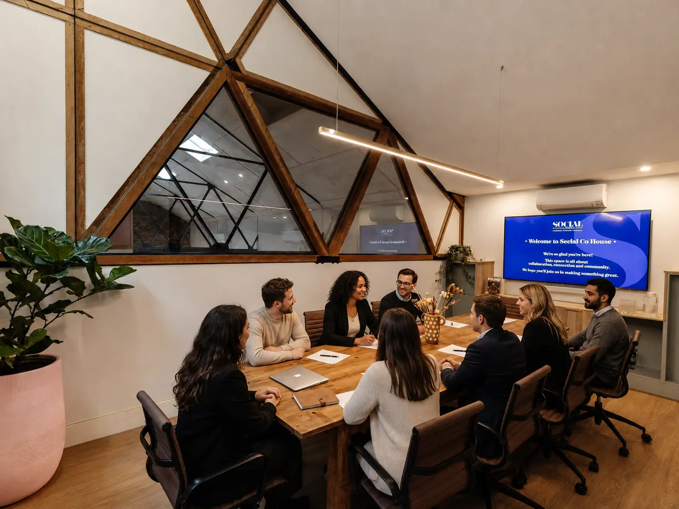 Boardroom at Social Co House
