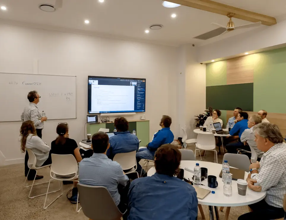 Training room at Social Co House