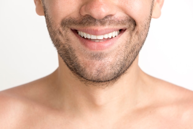 A Man With a Perfect Set of Implant Dental Teeth From the Implant Dentists Near Him at Mercer Island Dental
