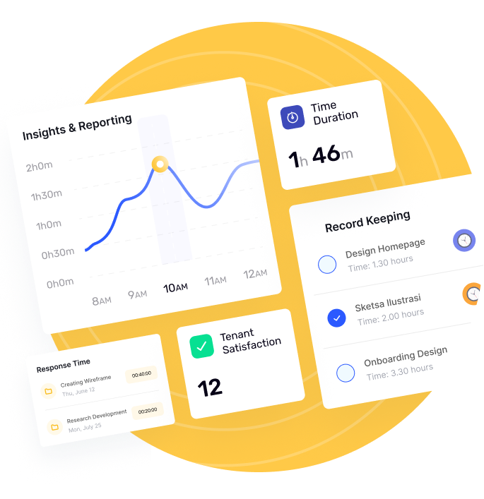 Hostel management system features