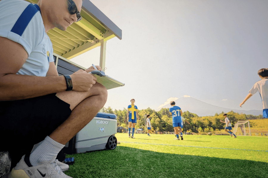 Sebastian: From a Few Words to Coaching Soccer in Japanese