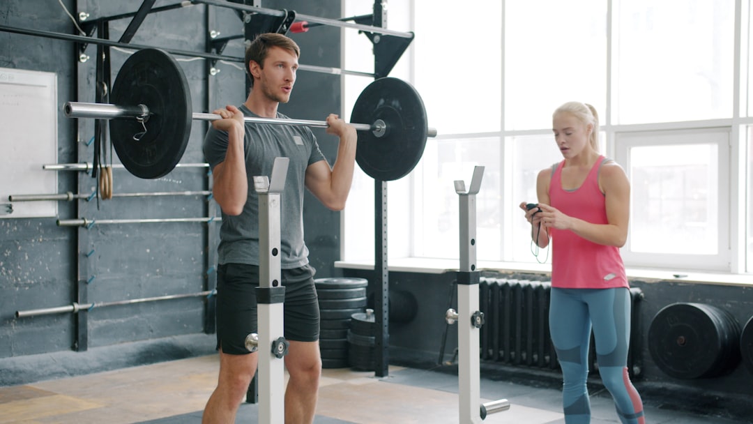 athlete during a workout