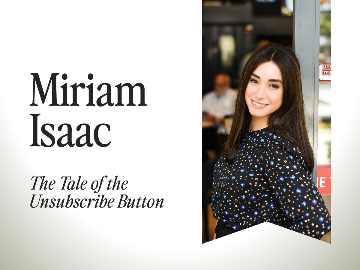 The Everyday Designer #14 — The tale of the unsubscribe button