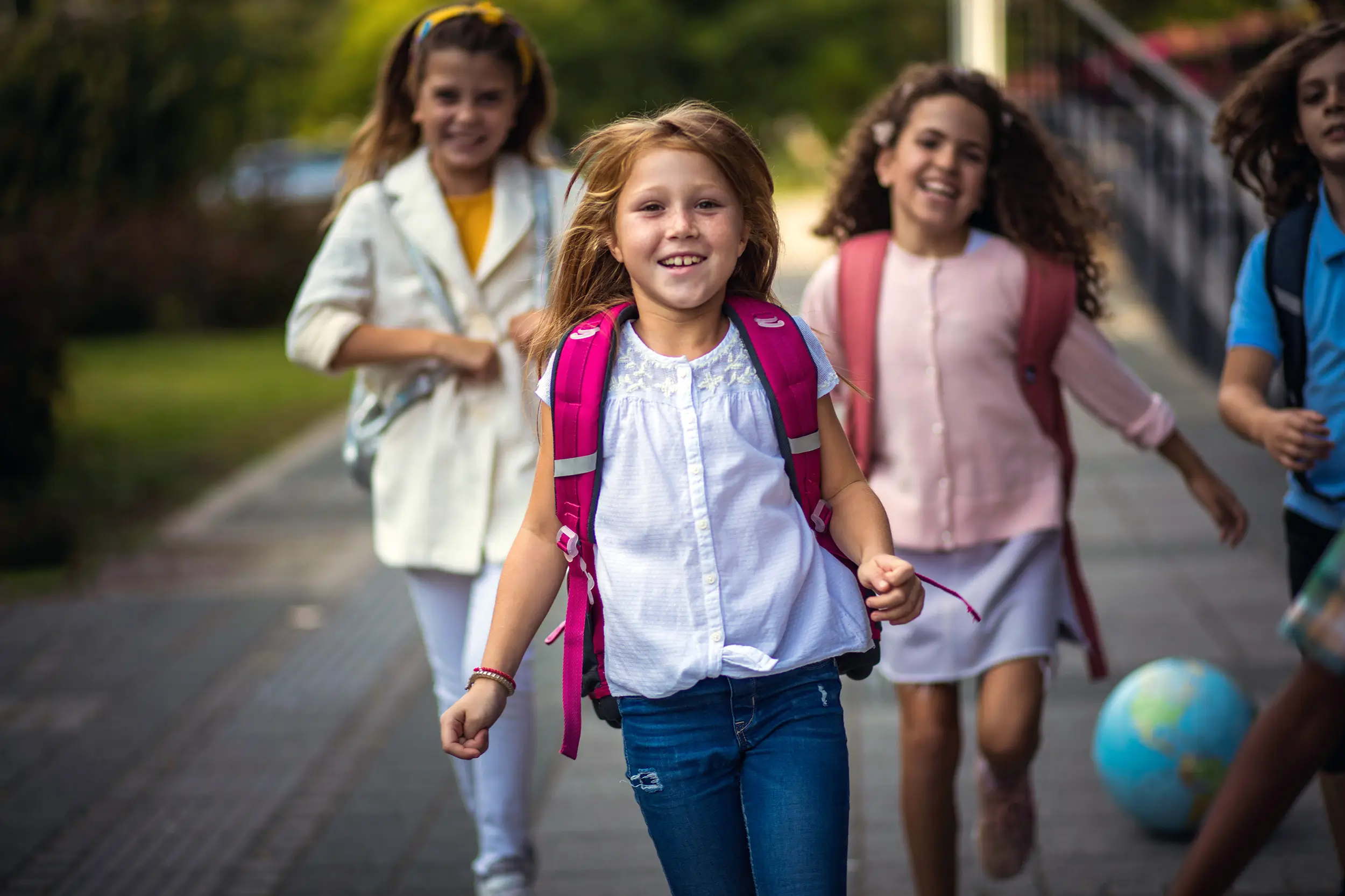 Kids smiling after school based counseling with Infinite Counseling & Wellness in North Chesterfield.