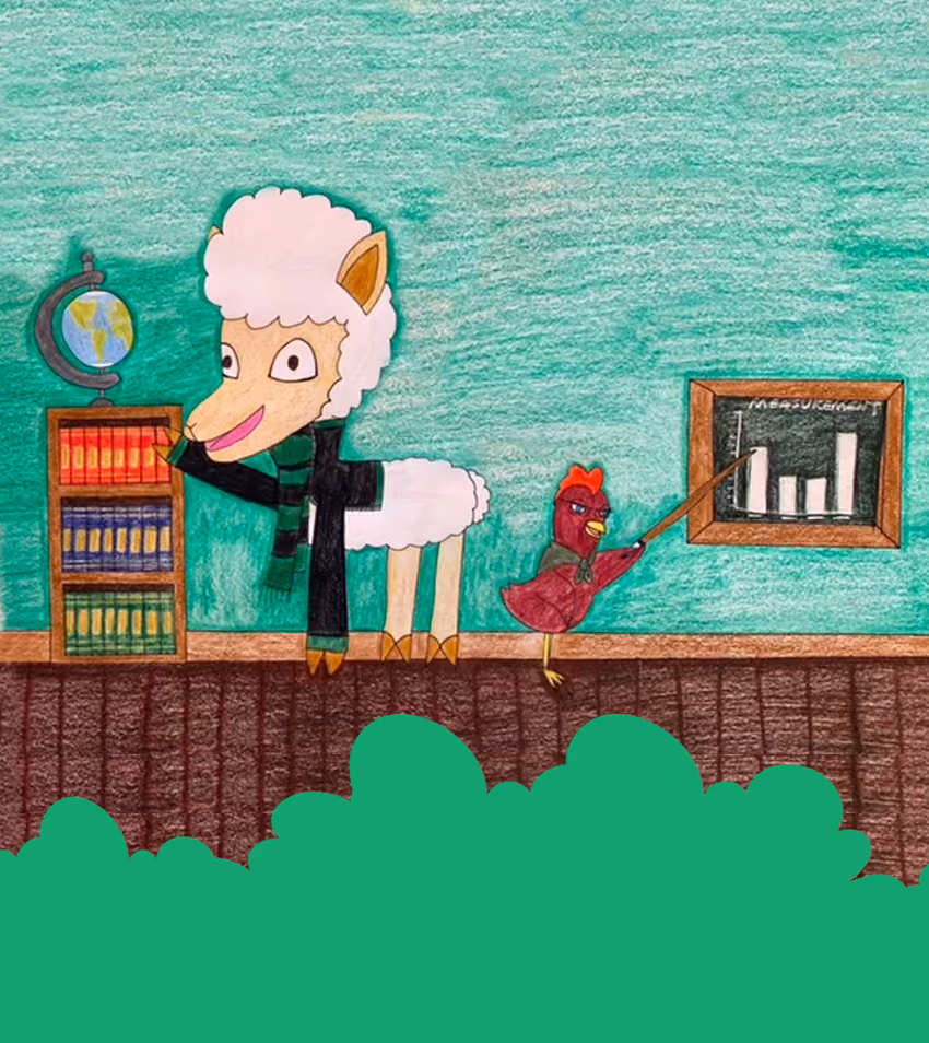Arthur Sheep in Miss Hen’s Classroom