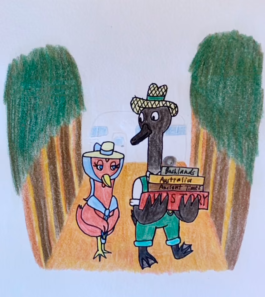 Miss Hen and Mr Duck