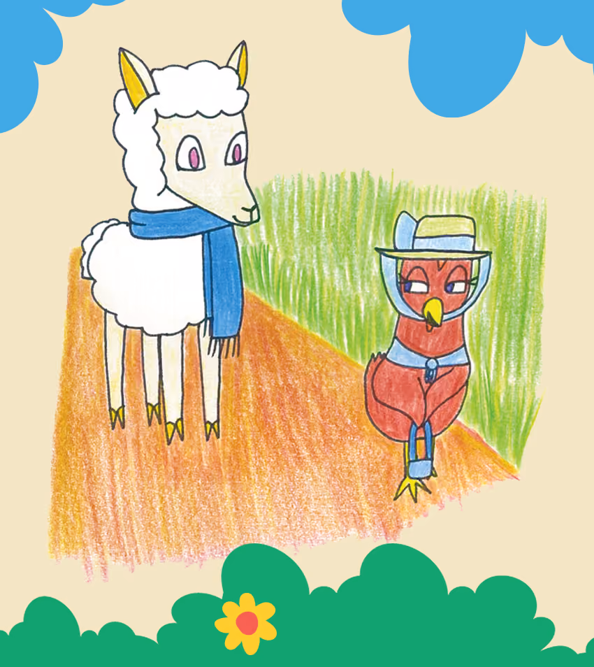 Timmy Meets Miss Hen