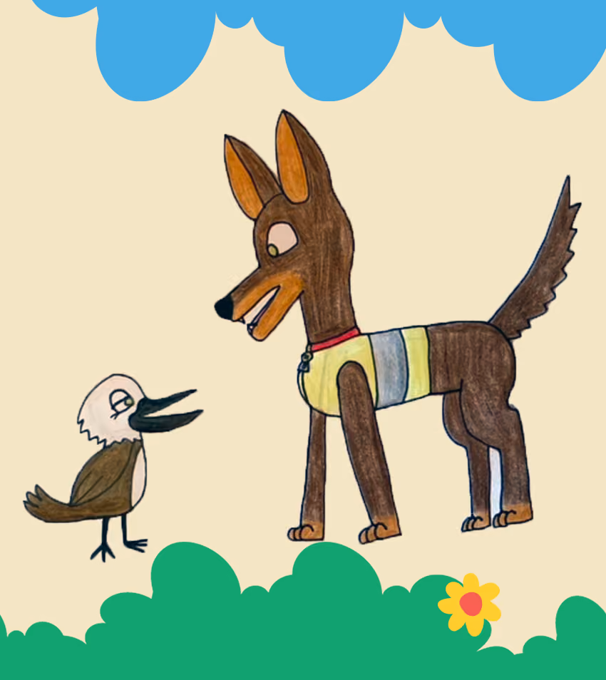 Marley Dog Talking
