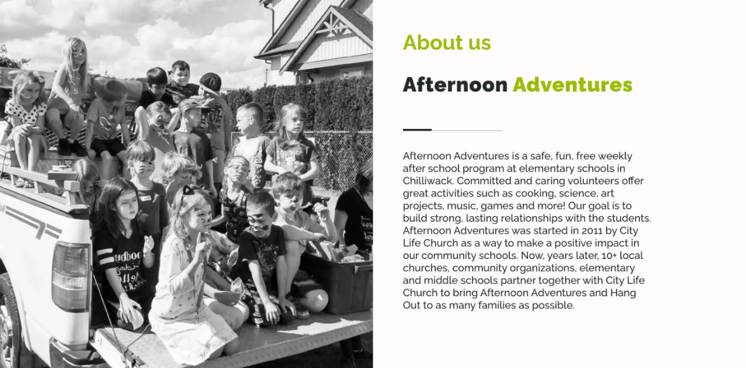 Afternoon Adventures