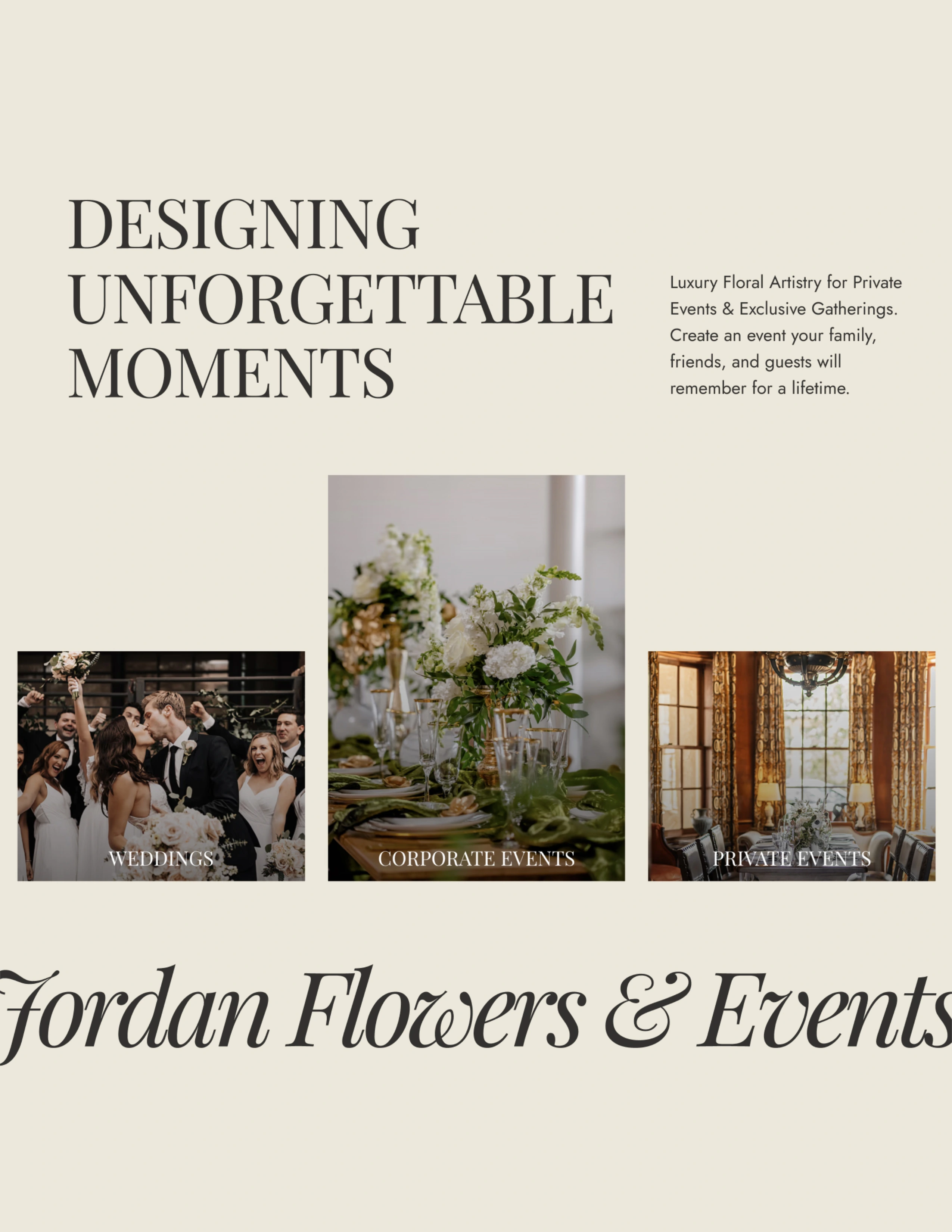 Jordan Flowers & Events