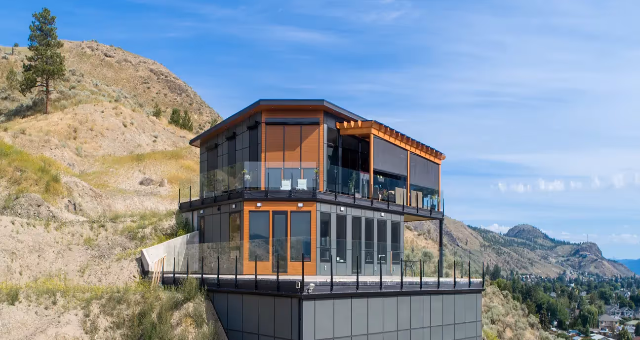 Procad Design construction project showcasing modern industrial building exterior