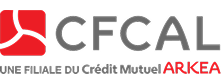 Cette image montre le logo de la banque CFCAL