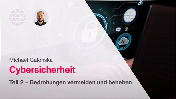 Cybersicherheit - Teil 2