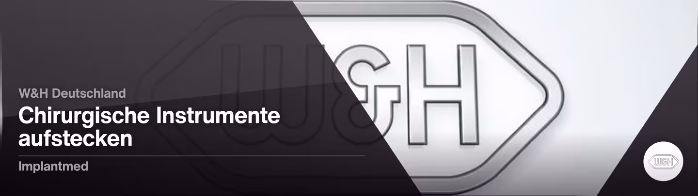 Chirurgische Instrumente aufstecken