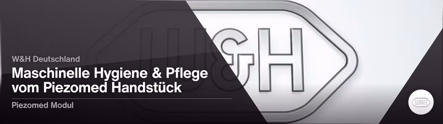 Maschinelle Hygiene & Pflege vom Piezomed Handstück