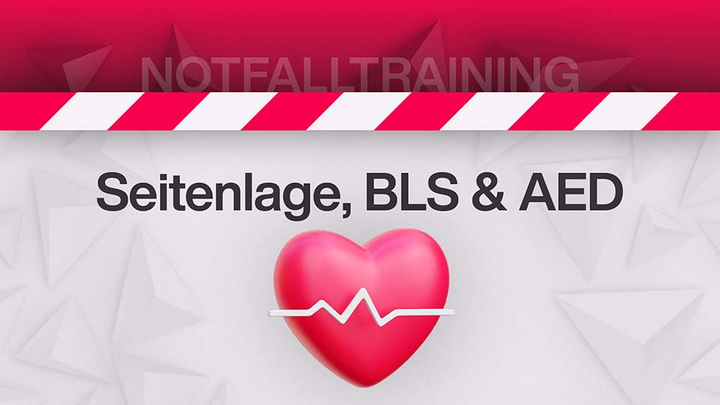 Seitenlage, BLS & AED